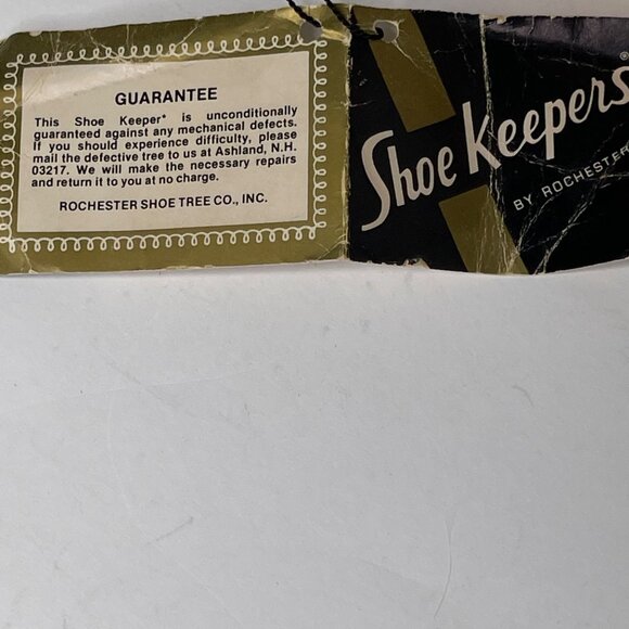 Rochester Shoe Tree Co. Shoe Keepers Cedar Adjustable Width #4 Shoe Trees - Picture 7 of 11